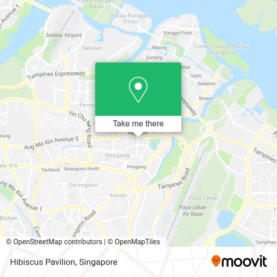 Hibiscus Pavilion map