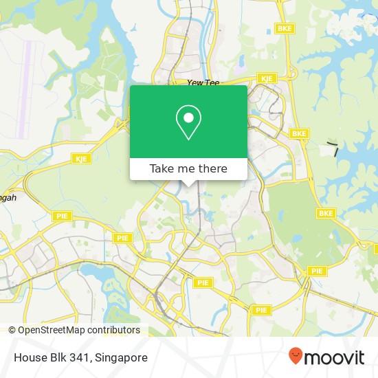 House  Blk 341 map