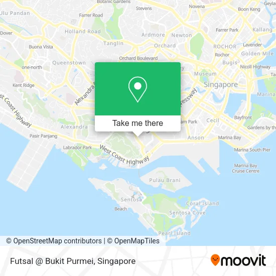 Futsal @ Bukit Purmei地图
