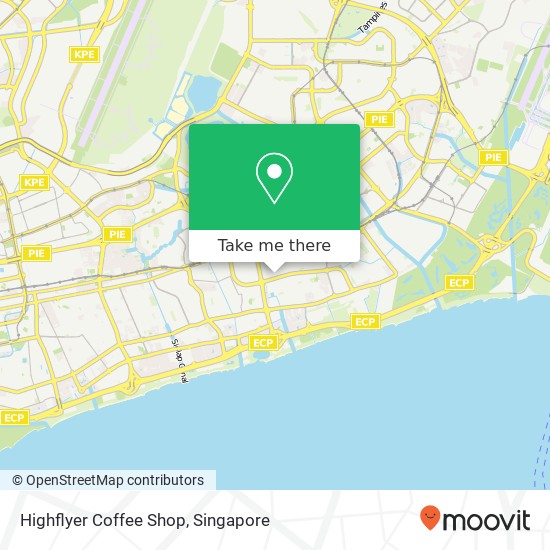 Highflyer Coffee Shop map