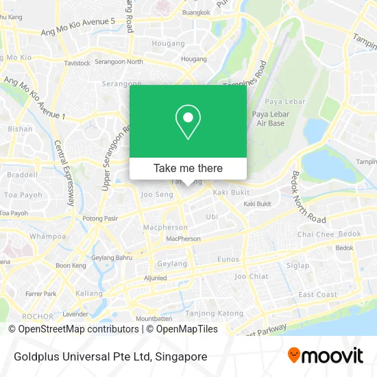 Goldplus Universal Pte Ltd map