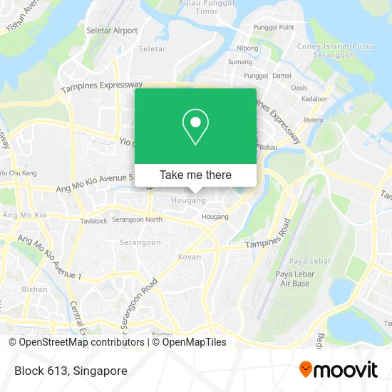 Block 613 map