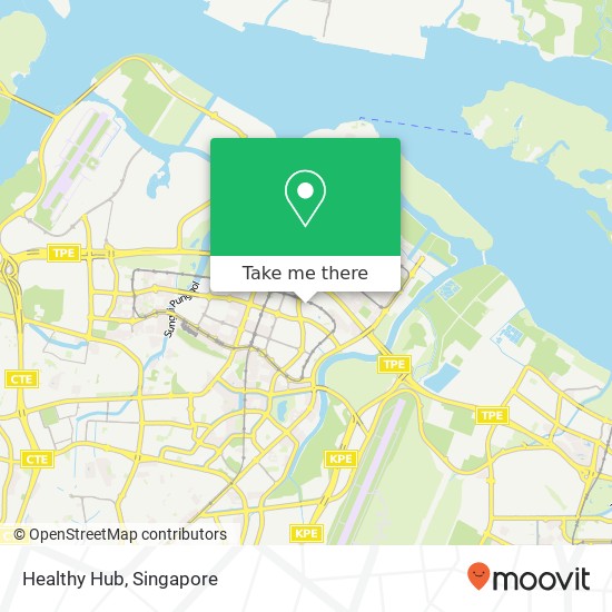 Healthy Hub map