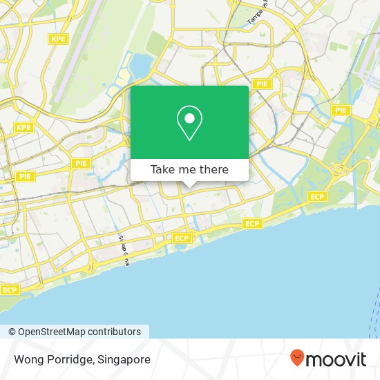 Wong Porridge map