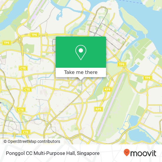 Ponggol CC Multi-Purpose Hall地图