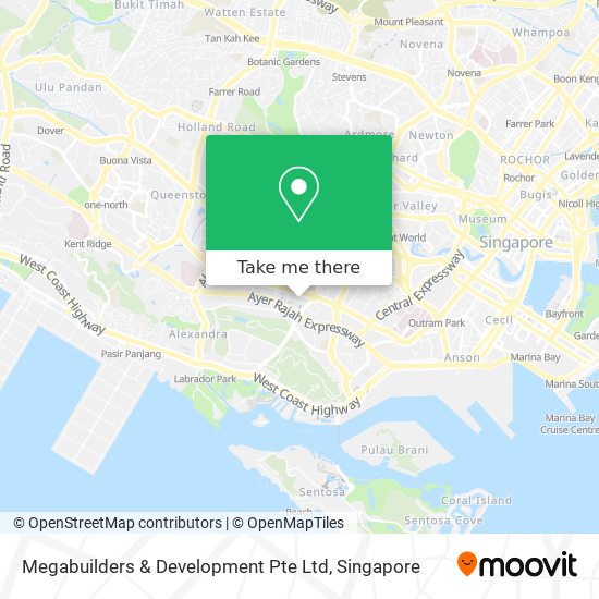 Megabuilders & Development Pte Ltd map