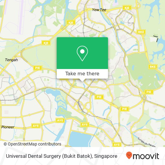 Universal Dental Surgery (Bukit Batok)地图