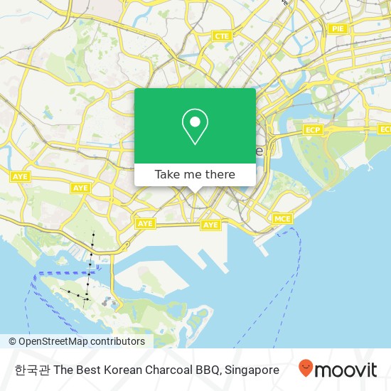 한국관 The Best Korean Charcoal BBQ map