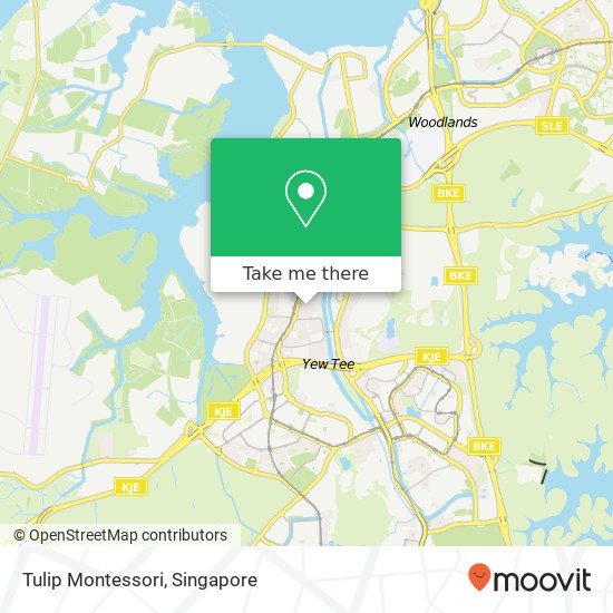 Tulip Montessori map
