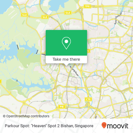 Parkour Spot: "Heaven" Spot 2 Bishan map