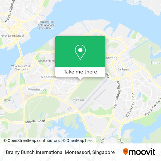 Brainy Bunch International Montessori map