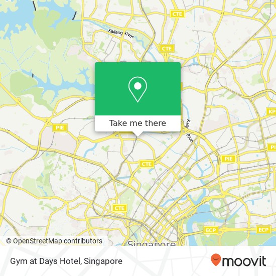 Gym at Days Hotel地图