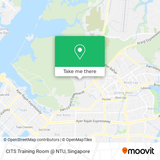 CITS Training Room @ NTU map