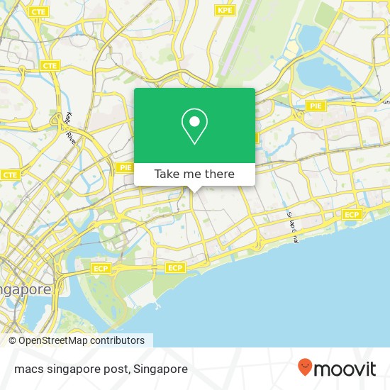 macs singapore post map
