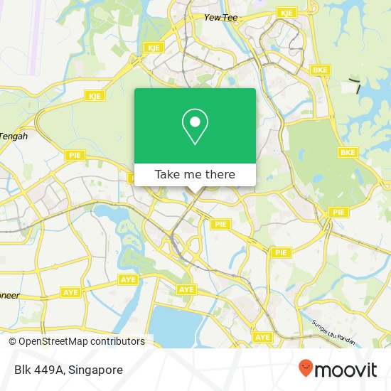 Blk 449A map