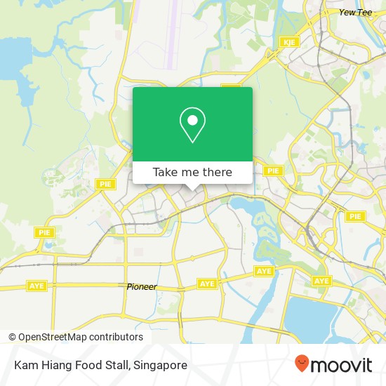 Kam Hiang Food Stall map