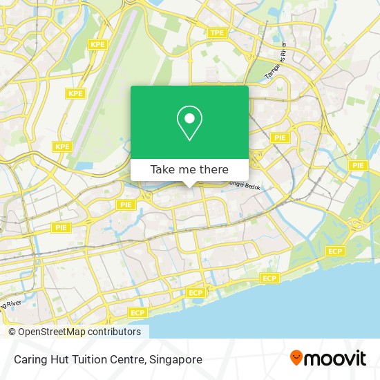 Caring Hut Tuition Centre map