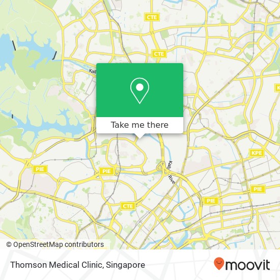 Thomson Medical Clinic map