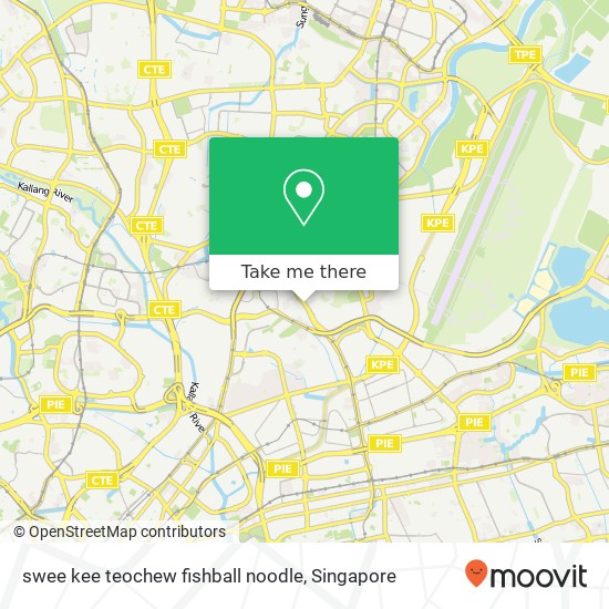 swee kee teochew fishball noodle map