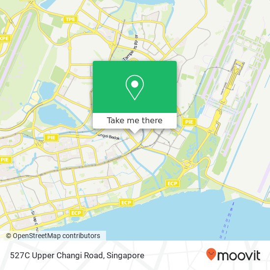 527C Upper Changi Road map