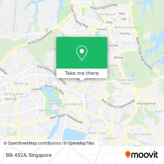 Blk 452A map