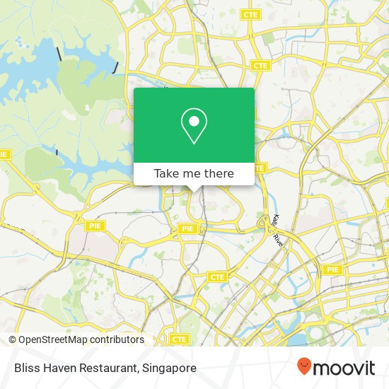 Bliss Haven Restaurant map