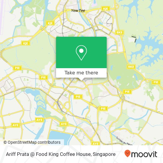 Ariff Prata @ Food King Coffee House地图