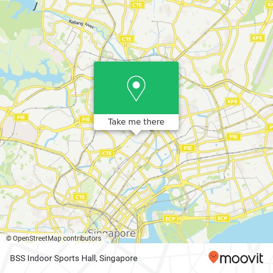 BSS Indoor Sports Hall map