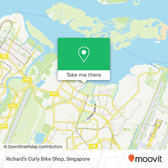 Richard's Curly Bike Shop map
