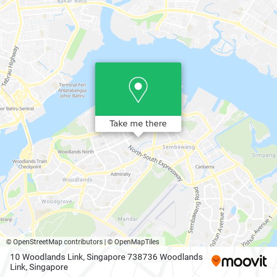 10 Woodlands Link, Singapore 738736 Woodlands Link地图
