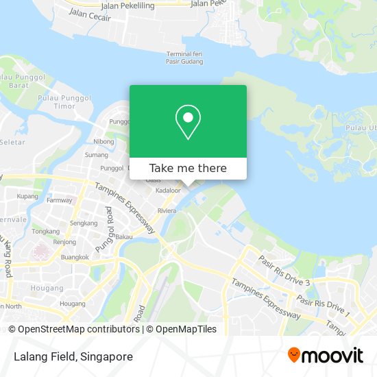 Lalang Field map