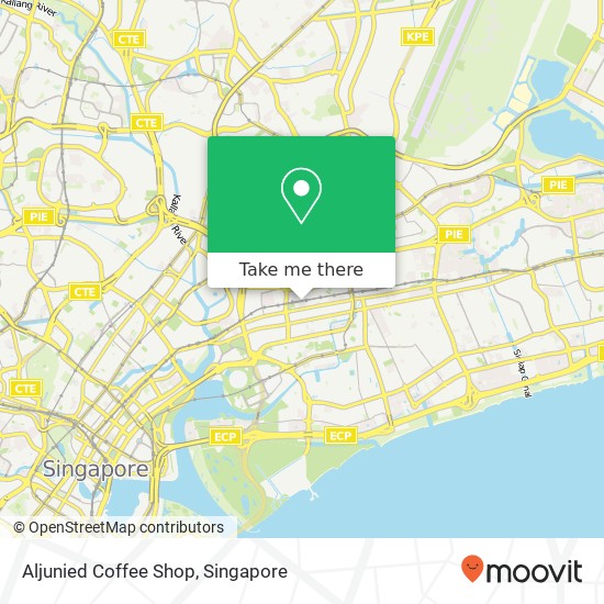 Aljunied Coffee Shop map