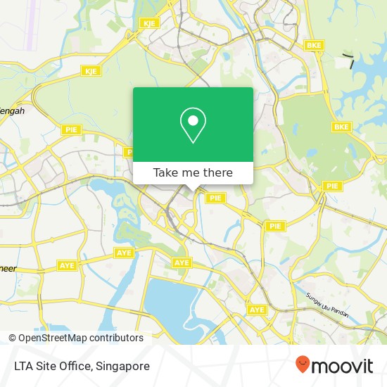 LTA Site Office map