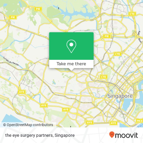 the eye surgery partners map