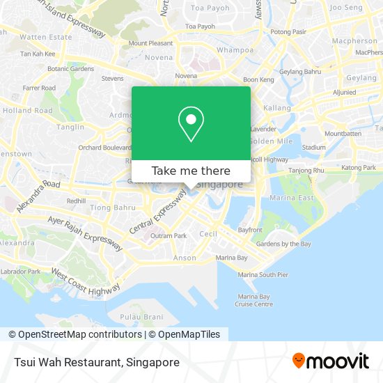 Tsui Wah Restaurant map