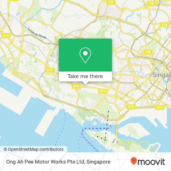 Ong Ah Pee Motor Works Pte Ltd map