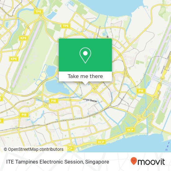 ITE Tampines Electronic Session map