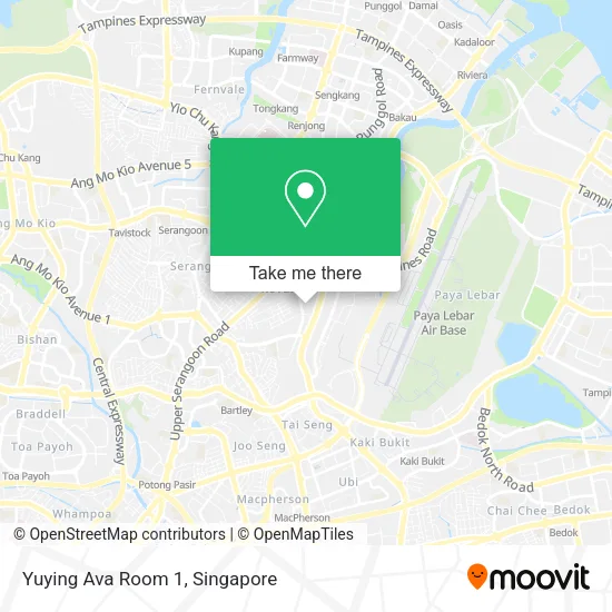 Yuying Ava Room 1 map