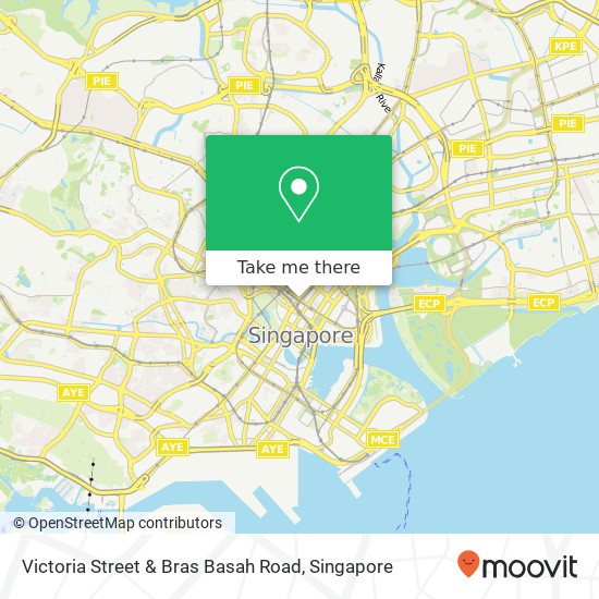 Victoria Street & Bras Basah Road地图