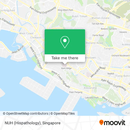 NUH (Hispathology) map