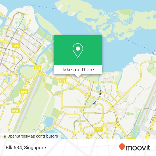 Blk 634 map