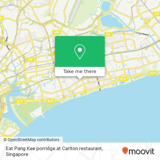 Eat Pang Kee porridge at Carlton restaurant map