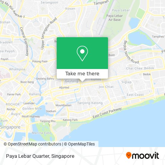 Paya Lebar Quarter map