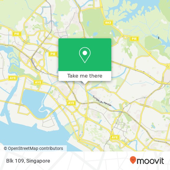 Blk 109 map
