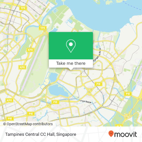 Tampines Central CC Hall map