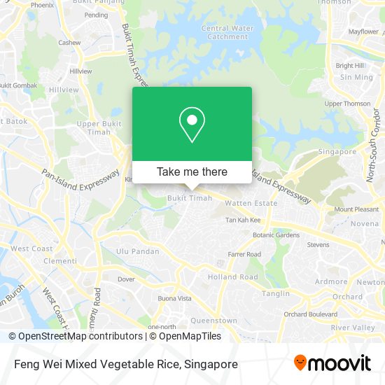 Feng Wei Mixed Vegetable Rice map