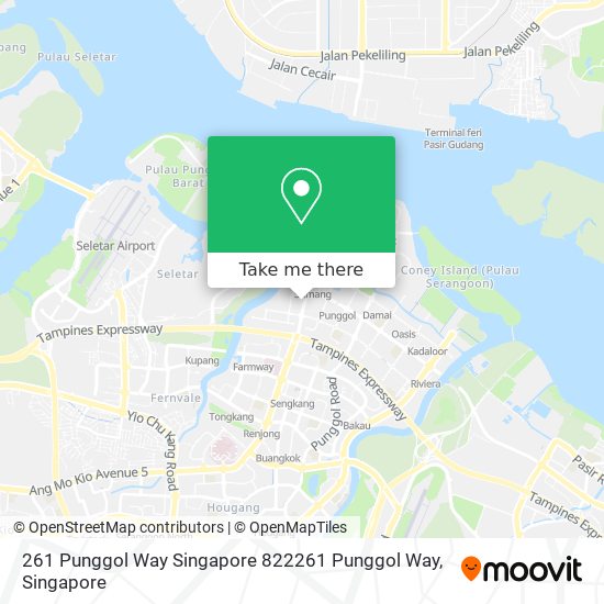 261 Punggol Way Singapore 822261 Punggol Way地图