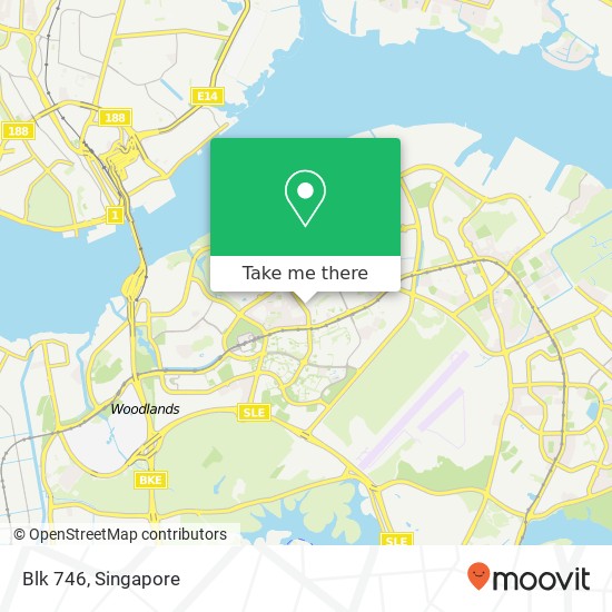 Blk 746 map