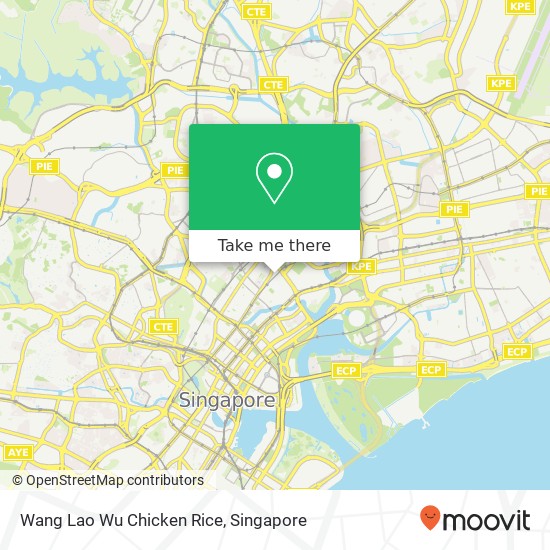 Wang Lao Wu Chicken Rice map