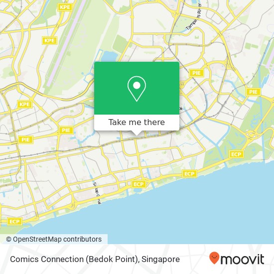 Comics Connection (Bedok Point) map